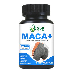 High Quality Maca+ 7500 Mg Max 60 Veggy Capsules For Bum Hips Women Dietary <b>Supplement</b> - Product Image 1