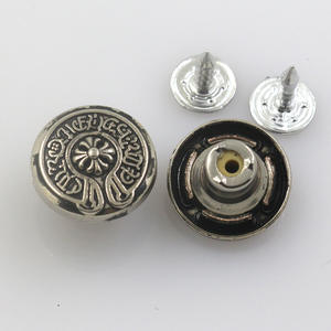 Boutons métalliques pour jeans, boutons tête de cheval, boutons pour veste en jean, boutons I-Beam, accessoires 18mm - Product Image 5