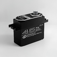 Servomoteur numérique étanche Dsservo DS3345 45KG haute vitesse avec boîtier entièrement métallique et moteur à noyau en fer