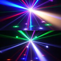 Nouvelle boule magique rotative 150W 2026, 33x3W monocolore + 6x5W blanc/doré, LED stroboscopique pour DJ, bar, KTV, boîte de nuit, éclairage de scène disco