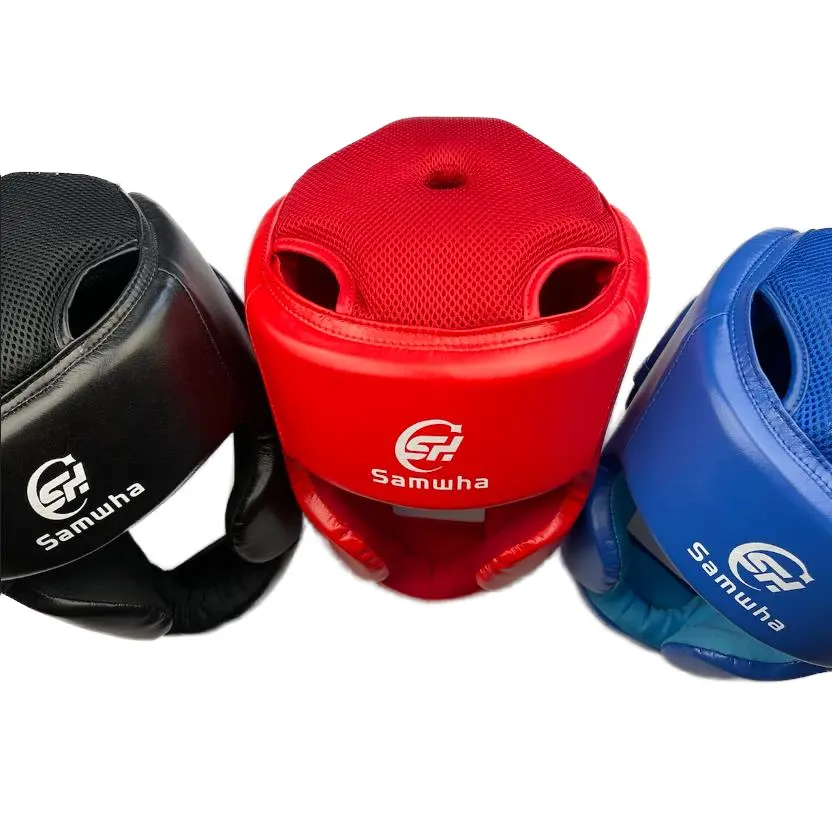 Новый продукт, профессиональный тренировочный шлем, изготовленный на заказ, черные головные уборы для бокса высокого качества