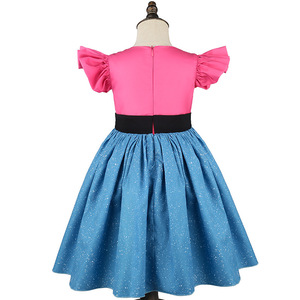 Niños pequeños lindo gato manga voladora <span class=keywords><strong>Gabby</strong></span> disfraz vestido para niñas fiesta <span class=keywords><strong>de</strong></span> cumpleaños Halloween Navidad carnaval <span class=keywords><strong>casa</strong></span> <span class=keywords><strong>de</strong></span> <span class=keywords><strong>muñecas</strong></span> vestir - Product Image 2