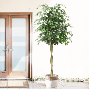 Lớn Nhân Tạo Banyan Cây Cây Cây Cây Cây Ficus Microcarpa Mô Phỏng Trong Chậu Cho Ngoài Trời Vườn Và Trang Trí Đám Cưới Bonsai - Product Image 4