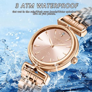 Montre à quartz vintage Sanda 1124 pour femme, avec échelle minimaliste, étanche, légère, de luxe, pour femmes d'affaires - Product Image 6