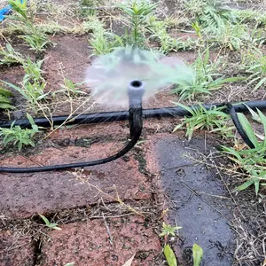 Hausgarten Rasen blume Bewässerung Turbo tropfer auf Pfahl Micro Jet Sprinkler