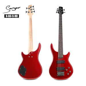 Guitare Basse Électrique Smiger G-B3-5 à 5 Cordes, Corps en Aulne, Micros H-H, Couleurs au Choix, Prix Usine, Meilleure Vente - Product Image 5