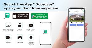 Nuevo Lanzamiento de detección de movimiento 1080P FHD 4 cables Video puerta teléfono intercomunicador, IP65 timbre de puerta inteligente llamada interna para una sola casa - Product Image 3