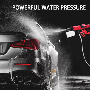 Pistolet à eau haute pression sans fil intelligent à 3 vitesses 40V, nettoyeur à jet portable étanche IPX5, lave-auto à batterie avec <span class=keywords><strong>tuyau</strong></span> auto-amorçant - Product Image 4