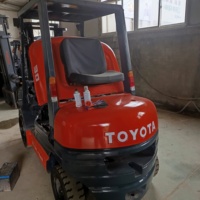 Chariot élévateur Toyota d'occasion 30 tonnes, diesel, d'origine japonaise, pour manutention de conteneurs en entrepôt, à vendre