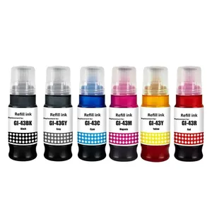 Tinta de Recarga a Granel Compatible Premium GI43 GI 43 GI-43 a Base de Agua para Impresoras Canon <span class=keywords><strong>PIXMA</strong></span> <span class=keywords><strong>G540</strong></span> G640 - Product Image 1