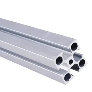 Profil Aluminium Teranodisasi Keras Presisi Tinggi Profil Aluminium Campuran Industri 6061 untuk Penanganan Material
