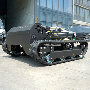 Hiệu quả cao tự hành sân vận động nhỏ vườn hộ gia đình không dây Crawler Điều khiển từ xa <span class=keywords><strong>Robot</strong></span> Máy cắt cỏ - Product Image 2