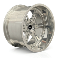 Jantes forgées sur mesure à 5 branches avec rebord profond, en alliage d'aluminium 6061-T6, de 18 à 26 pouces, pour le marché secondaire automobile, PCD personnalisé