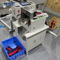 Machine de découpe automatique de sangles haute précision 160W, découpeuse à couteau chauffant pour sangles en nylon et polyester
