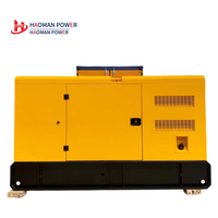 Groupe électrogène diesel Weichai 50kW 62.5kVA silencieux avec ATS, démarrage automatique, faible consommation de carburant, 50-2000kW, 1500rpm, 1800rpm, direct usine
