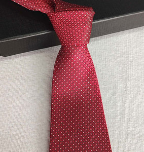 Мужской жаккардовый галстук из полиэстера - Product Image 3