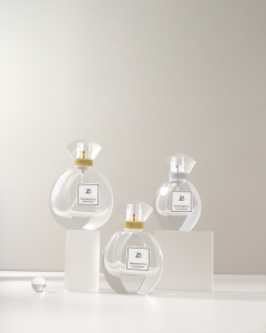 Sang Trọng Vuông Mỹ Phẩm Nước Hoa Chai 30Ml 50Ml 100Ml Rỗng Thủy Tinh Với Cuộn Bơm Phun Cap Hợp Kim Cổ Áo Cho Khuếch Tán Bao Bì - Product Image 2