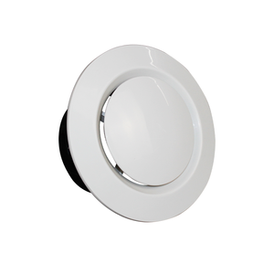 Allvent 3 pulgadas blanco ABS ventilación de aire ajustable redondo sofito ventilación de escape para salida de <span class=keywords><strong>ventilador</strong></span> de conducto en línea parte de sistemas HVAC - Product Image 6