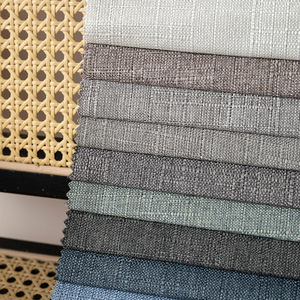 Linen Cotton Canvas <b>Fabric</b> 58/60 Inch Plain Dyed <b>Medium</b> Weight Breathable Sofa <b>Fabric</b> For Upholstery And Home Decor - Product Image 3