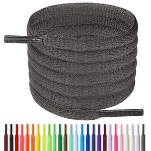 Lacets de chaussures en polyester ronds personnalisés, larges, durables et élastiques pour chaussures décontractées et baskets - Product Image 5