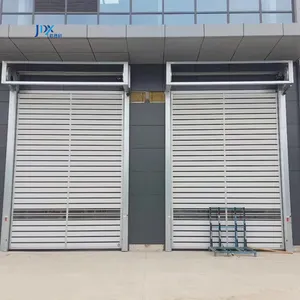 Fast Closing Automatic Rapid Insulated Aluminum Door Roller Rolling Shutter High Speed Hard Spiral Fast Doors