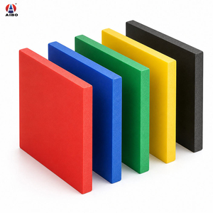 แผ่นโฟม PVC สีสันสดใส AIBO สำหรับงานโฆษณาภายในอาคาร กันน้ำ ทนไฟ พร้อมบริการตัดตามขนาดที่ต้องการ - Product Image 1
