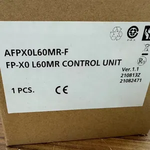 وحدة تحكم قابلة للبرمجة FP-X0 L60MR وحدة تحكم جديدة أصلية للتحكم المتحكم بالمحرك طراز AFPX0L60MR-F
