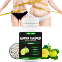 Suplemento Alimenticio Ausreson, Cápsulas de Extracto de Fruta de Garcinia Cambogia, Quemador de Grasa, 60% Garcinia Cambogia, Cápsulas para Bajar de Peso
