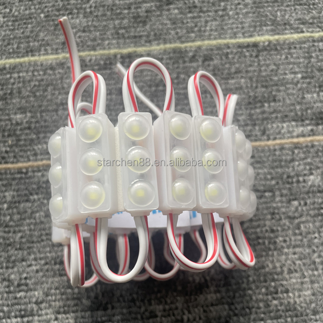Wholesale 12V Mini LED Modules 2609 3LED SMD 2835 0.48W Cold White with Lens Ultra Small Mini LED Module