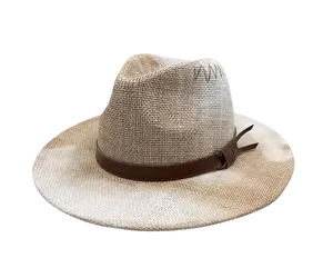Outdoor Unisex Spring Summer Breathable Sun Cowboy Hat Floppy Fedora Beach Panama Straw Hats