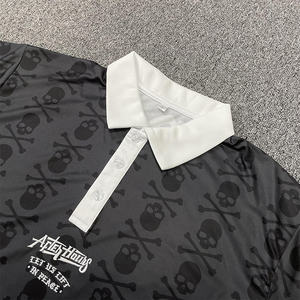 Camiseta de fútbol impresa por sublimación, ropa de fútbol callejero de estilo retro personalizada - Product Image 3