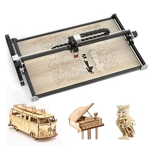 NEJE 3 MAX A40640 lazer oyma kesme makinesi çevrimdışı en 32-Bit anakart 80w lazer yazıcı CNC Router lazer gravür