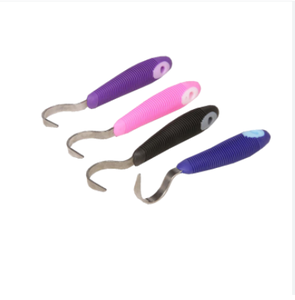 Щетка для чистки копыт из нержавеющей стали с кожаным ремешком - Product Image 3