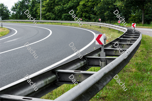 Wビーム鋼製ガードレールABNT規格高浸漬亜鉛メッキ道路安全柵（ブラジル高速道路用支柱・端末付き） - Product Image 3