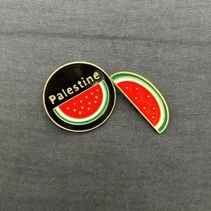 Palestine dưa hấu ve áo pin nhỏ tùy chỉnh ve áo pins miễn phí palestine ve áo pins đối với phụ nữ - Product Image 2