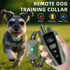 पोर्टेबल तीन मोड अल्ट्रासोनिक कुत्ते सरीसृप-बार्किंग डॉग रेपेलर रिमोट कंट्रोल एंटी-बार्किंग डॉग ट्रेनिंग कॉलर - Product Image 6