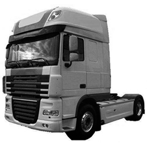 Accessoires de camion haute performance de marque italienne fiable pied droit ABS blanc pour Xf 105 (Daf) - Product Image 2