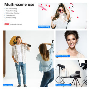 Neewer 3x3.6M PRO <span class=keywords><strong>Studio</strong></span> <span class=keywords><strong>photo</strong></span> <span class=keywords><strong>Fond</strong></span> de <span class=keywords><strong>studio</strong></span> pliable en polyester de qualité supérieure pour la photographie, la vidéo et la télévision - Product Image 5