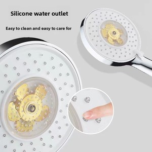 หัวฉีดซิลิโคนแบบมีรูสำหรับใช้ในครัวเรือนฝักบัวฝักบัวแบบมีรูระบายน้ำแผงระบายน้ำขนาดใหญ่ - Product Image 5