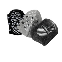 Chaussettes antidérapantes pour enfants, chaussettes en coton antidérapantes pour enfants de 1 à 2 à 3 à 4 ans, chaussettes antidérapantes pour bébés garçons et filles