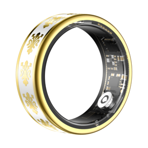 Bague intelligente étanche SY03 pour hommes et femmes, surveillance de l'oxygène sanguin, du sommeil, de la pression artérielle, anneaux de santé et de fitness avec contrôle par application - Product Image 6