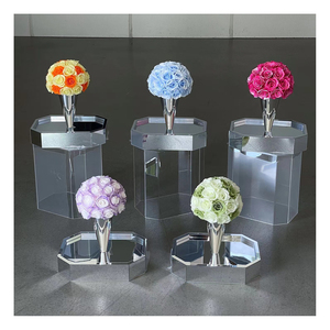 Novedades 2025 <span class=keywords><strong>para</strong></span> importar regalo barato del Día de la madre Rosa preservada Regalo de Cumpleaños niñas helado Rosa eterna decorativa - Product Image 3