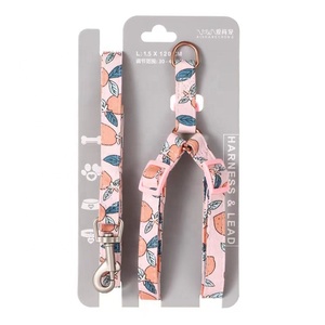 Desain unik kerah anjing dan set tali anjing yang cocok dengan kalung Logo karet meliputi produsen tali kerah anjing - Product Image 1