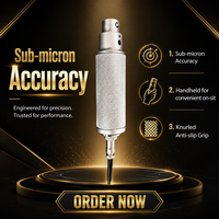 Instrument de mesure de diamètre intérieur portatif LVDT 0,001 mm, jauge de trou portable IP65 ±1 mm pour l'inspection des trous
