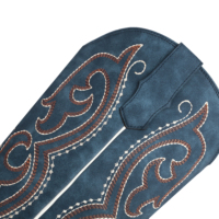 CHENO Logo personnalisé Prêt à expédier Vente en gros Bottes de cowboy violettes colorées pour femmes pour boutique western cowgirl