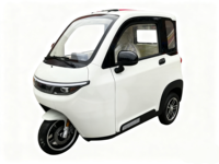 Moto électrique chinoise ELION A5 avec cabine, tricycle à passagers, scooter à trois roues