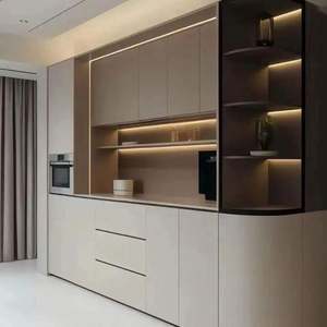 Buffet multifonctionnel, armoire de salle à manger personnalisée, appartement, villa, maison, meubles de salle à manger - Product Image 3