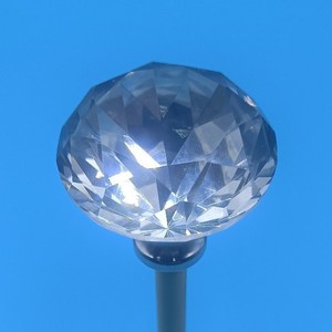 Crystal Spherical <b>Curtain</b> <b>Hook</b> Zinc Alloy Anti Rust Cabinet Door Decor Modern Design 088 - Product Image 3