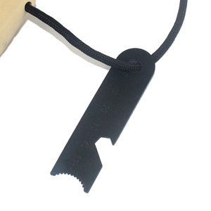 Ceppo della partita dell'asta di avviamento del fuoco della pietra focaia del magnesio con la maniglia di legno per la borsa del Opp impermeabile di alta qualità all'aperto facile sopravvivenza all'aperto - Product Image 5