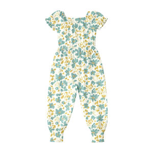 Combinaison courte à fleurs colorées pour bébé, enfant, fille, vente en gros, modèle SR4070 - Product Image 4